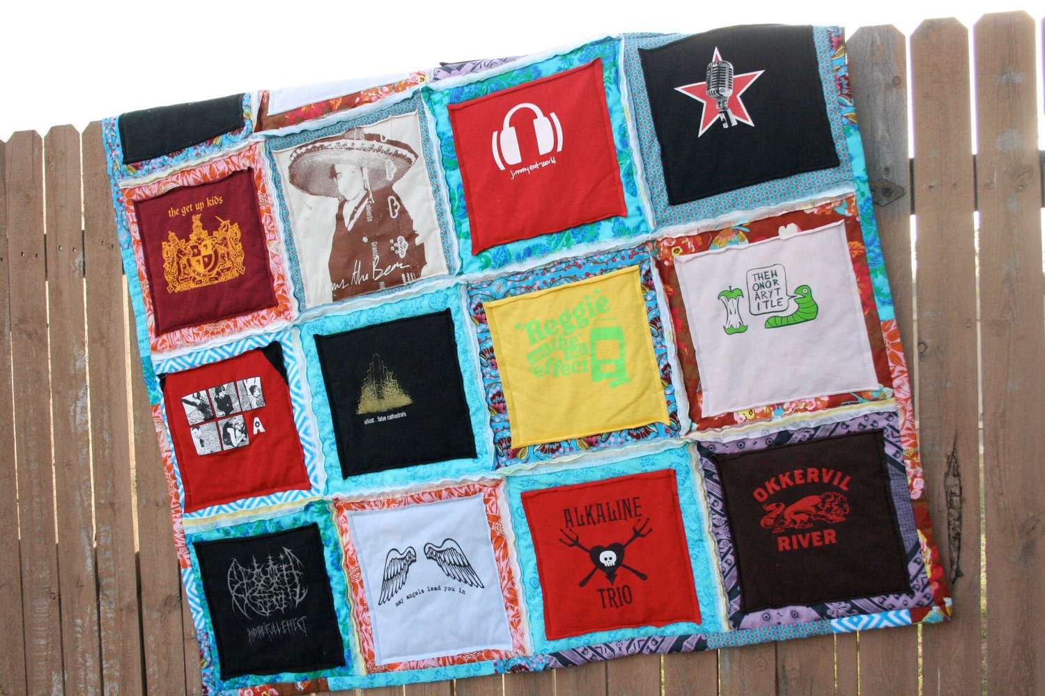 Custom Memory Quilt / T Shirt Quilt / Rag Quilt / Baby Quilt