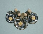 Handmade Beads, Porcelain Flower Petals