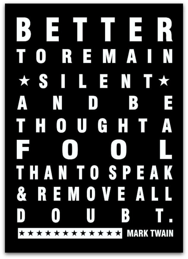 Subway style Poster - Mark Twain quote art print 5 X 7 with Mat