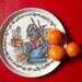 vintage Peter Rabbit melamine plate