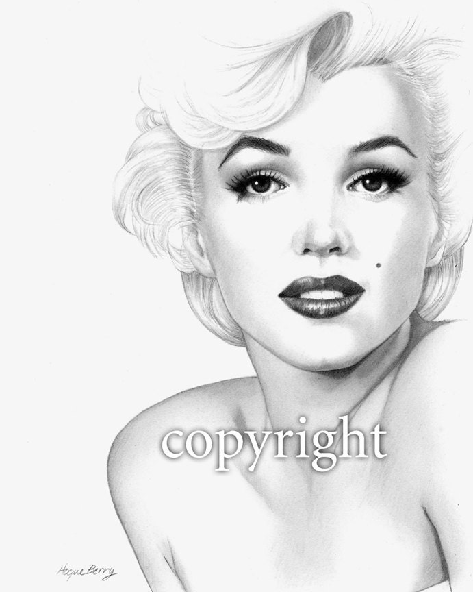 Marilyn Monroe Pointillism