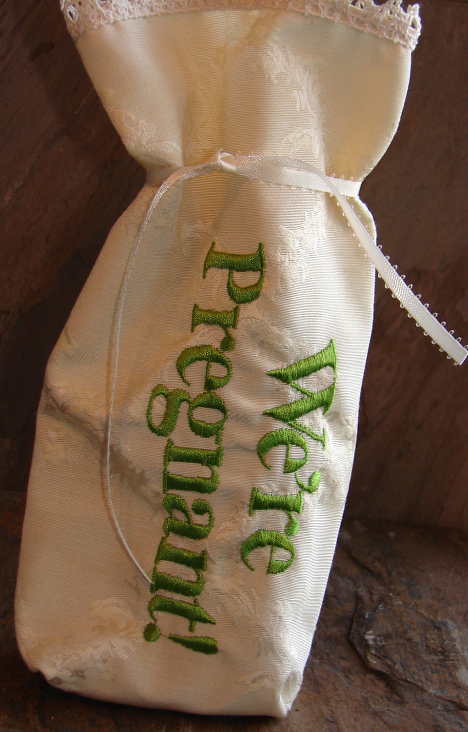 We're Pregnant Announcement Wine Gift Bag,