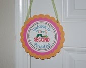 The Very Hungry Caterpillar Printable Door Sign and Centerpieces/Table Toppers