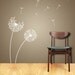 Wall Decals DANDELION Wall Sticker Choose Any Color (product code: Flower D102)