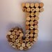 Monogram Cork Letter