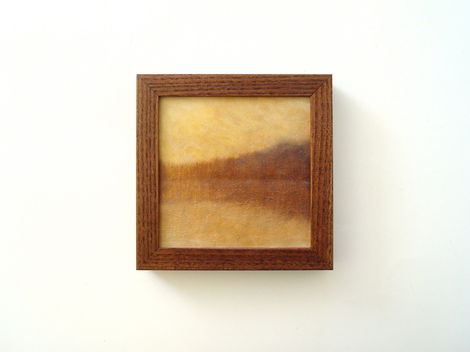 Framed Adirondack Landscape Oil Painting
