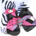 Layered Hair Bow - Yes My Bow Is Quite Big OOAK Large Layered Hairbow - Ready To Ship