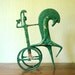 Mid Century Modern Frederick Weinberg Era Large Etruscan Horse Sculpture - Mid Century Iron Figurine