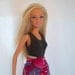 Barbie Clothes - Barbie Swimsuit - Black Swimsuit