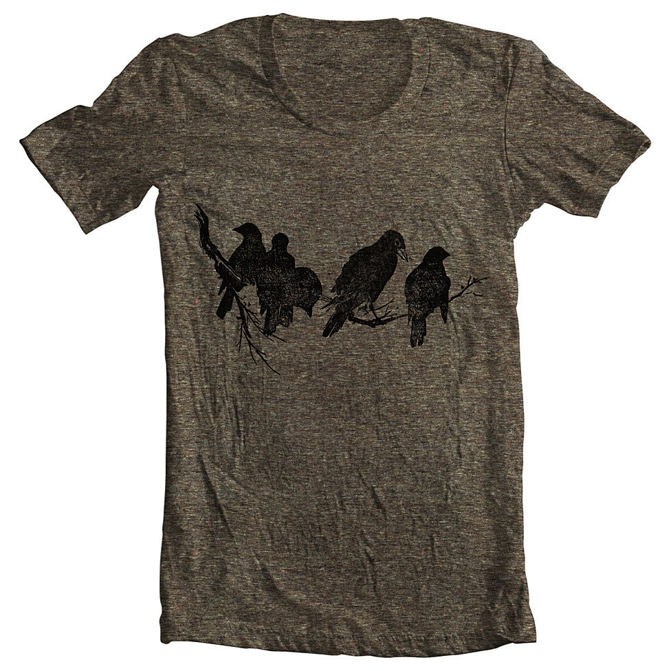 Men's T Shirt Birds on a Limb XS, S, M, L, XL 10 COLORS