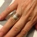 Tower of Hanoi Stackable Rings in Gold-filled, rose-gold filled, and sterling silver