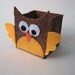 Brown Owl Folding Box