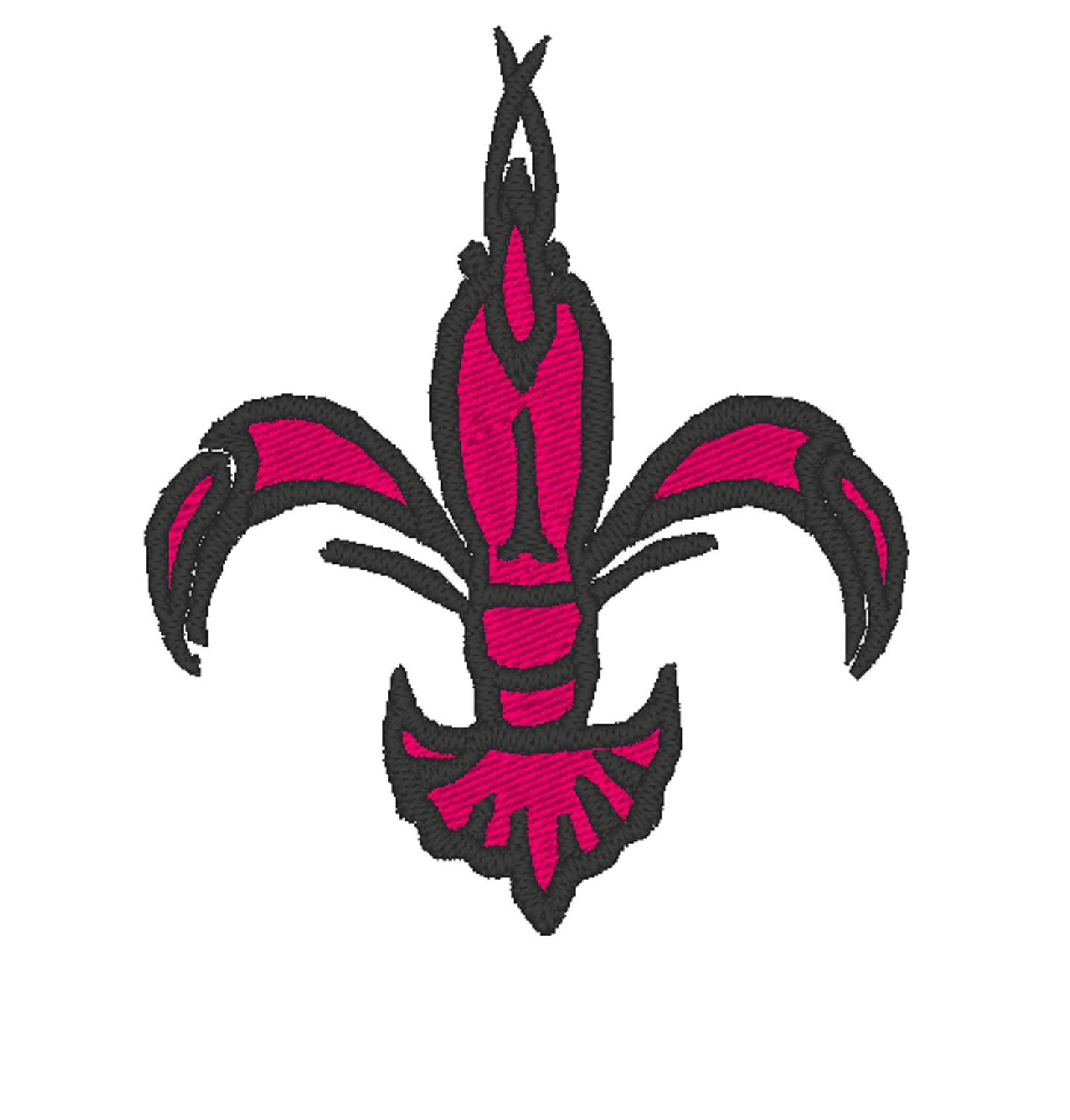 Embroidery Design Of Sportsman Fleur De Lis | InformationDailyNews.com