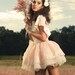 Blush pink organza skirt 75% Off Sample Sale