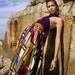 Graphic Print Maxi Skirt