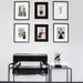 Giclee Print Poster Mixed Media Painting Illustration Drawing x BLACK CAT