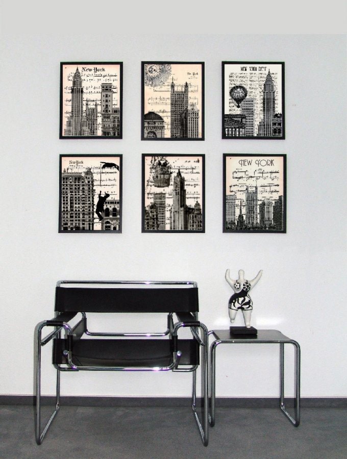 MUSIC RETRO 47   Print Poster Mixed Media Painting