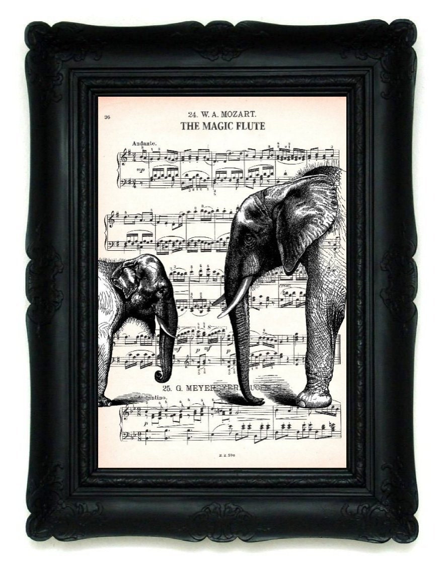 MUSIC RETRO 70  Print Poster Mixed Media Painting