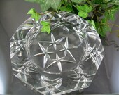Cut Glass Ash Tray