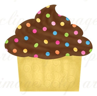 Birthday Cake Clipart on Birthday Cupcake Clip Art Royalty Free Commercial Use No Credit