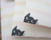 10 envelopes / Black Kitties