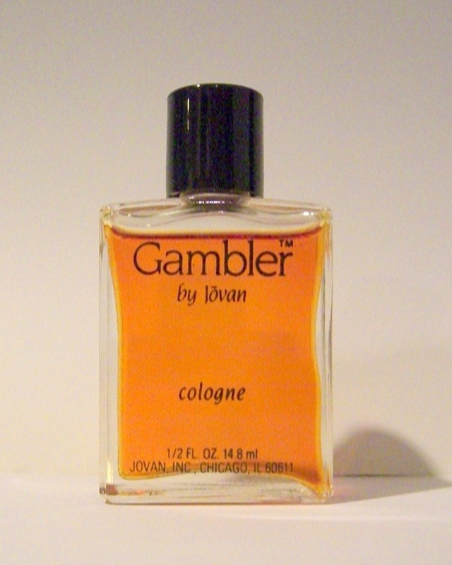 Vintage Gambler Men's Cologne by Jovan 1/2 by TheYellowWindow