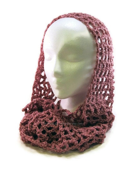 Pink Infinity Scarf