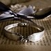 modern silver bracelet made from antique spoons by tangs and tines