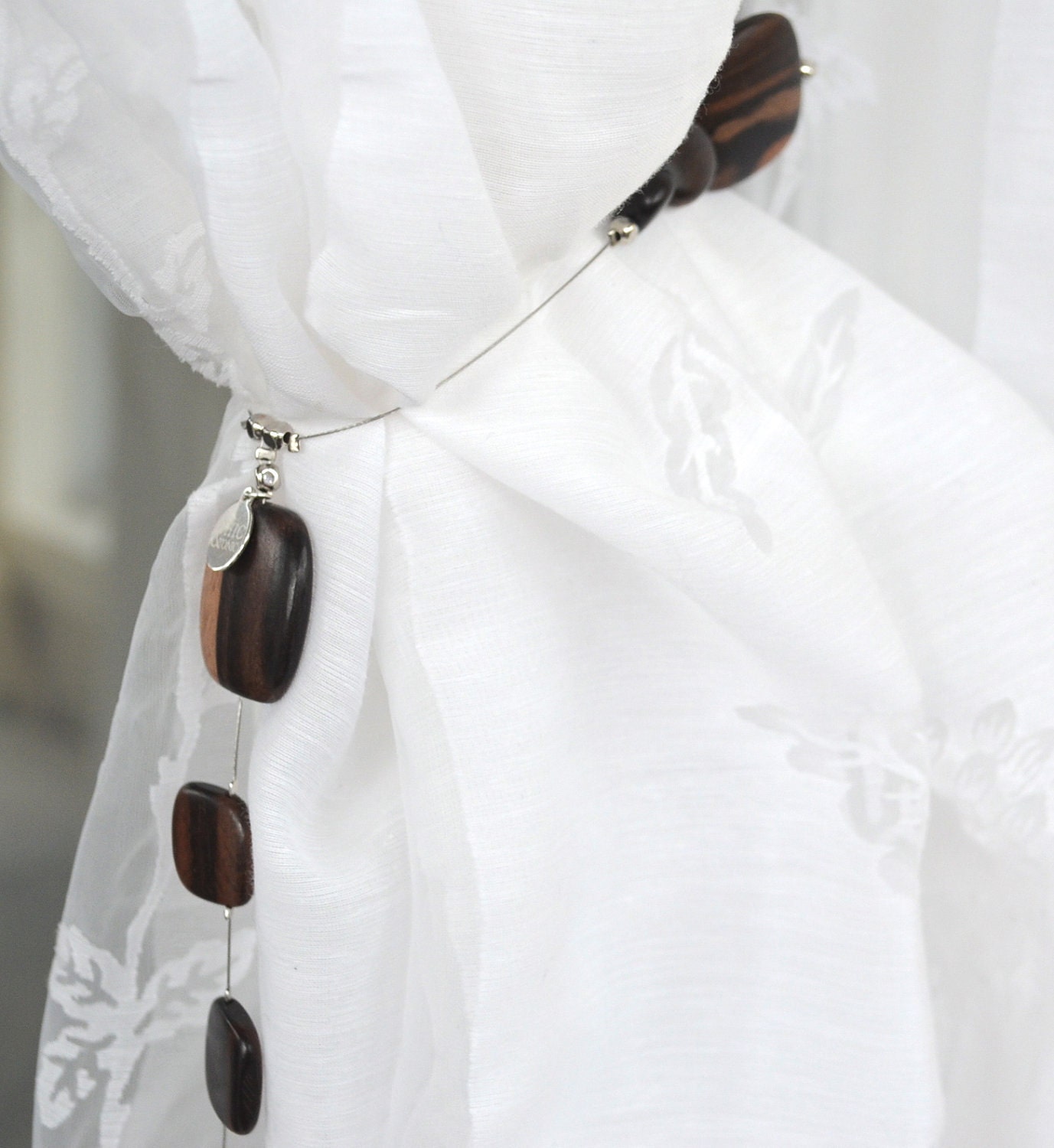 Curtain Tiebacks - drapery holder - tie backs curtain