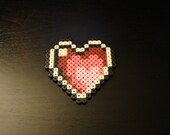 Legend of Zelda Bead Sprite - Heart Container