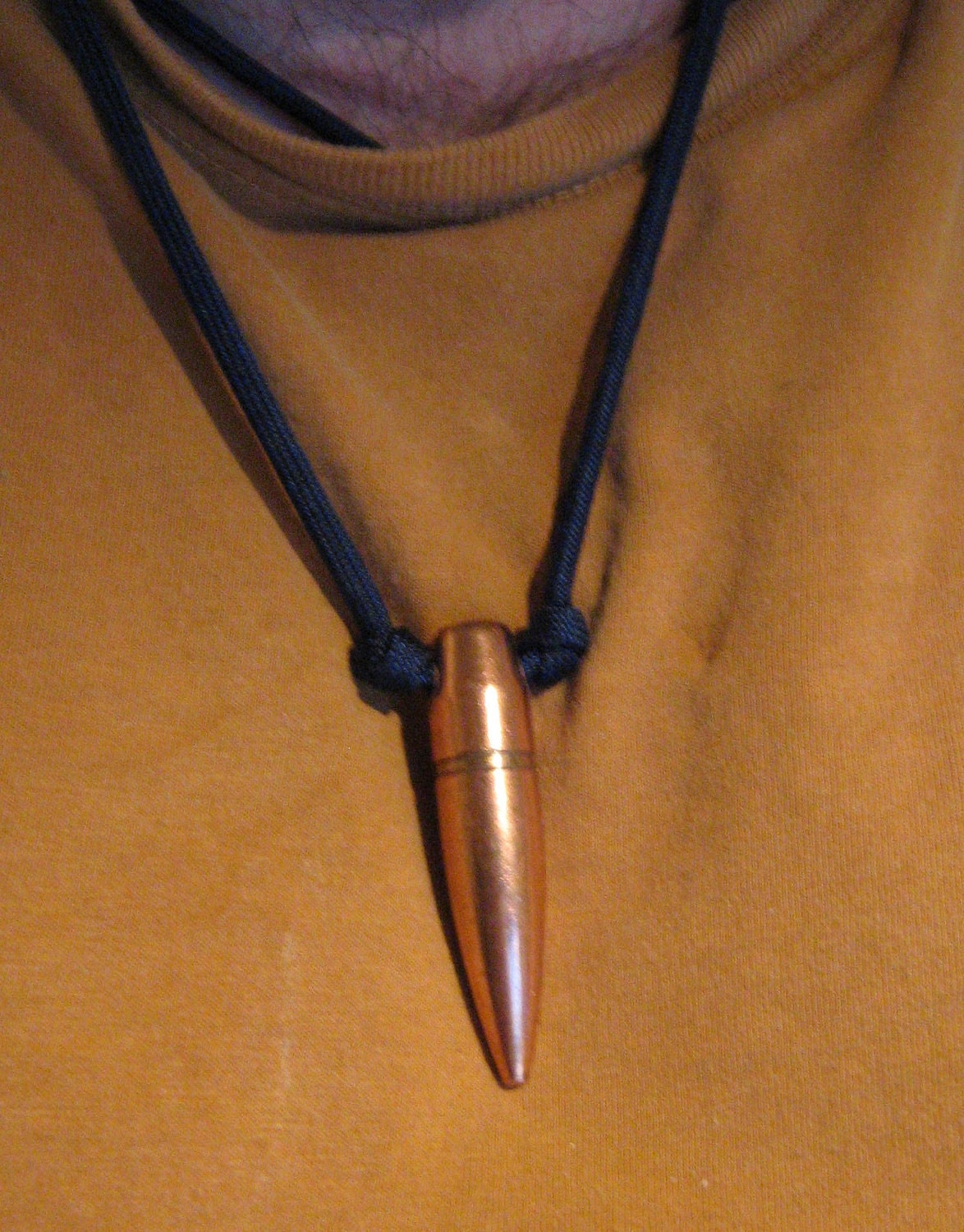 50 caliber H.O.G. Tooth on Paracord identical to the one worn by Michelle Maklin