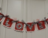 Valentine's Banner LOVE Zebra Heart Il_170x135