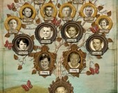 Nursery Family Tree - Baby's Family Portrait Tree
