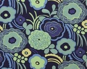 Alexander Henry Mocca Lawn Fabric in Blue