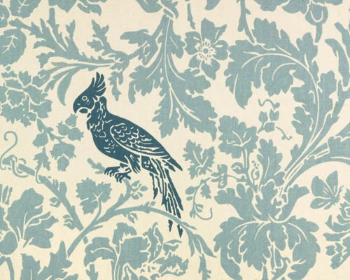 Blue Bird Home Decor Fabric