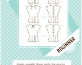 Sencha Blouse Pattern by Colette Patterns