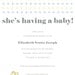 She's Having A Baby Shower Bird Girl or Boy, Gender Neutral Printable PDF File