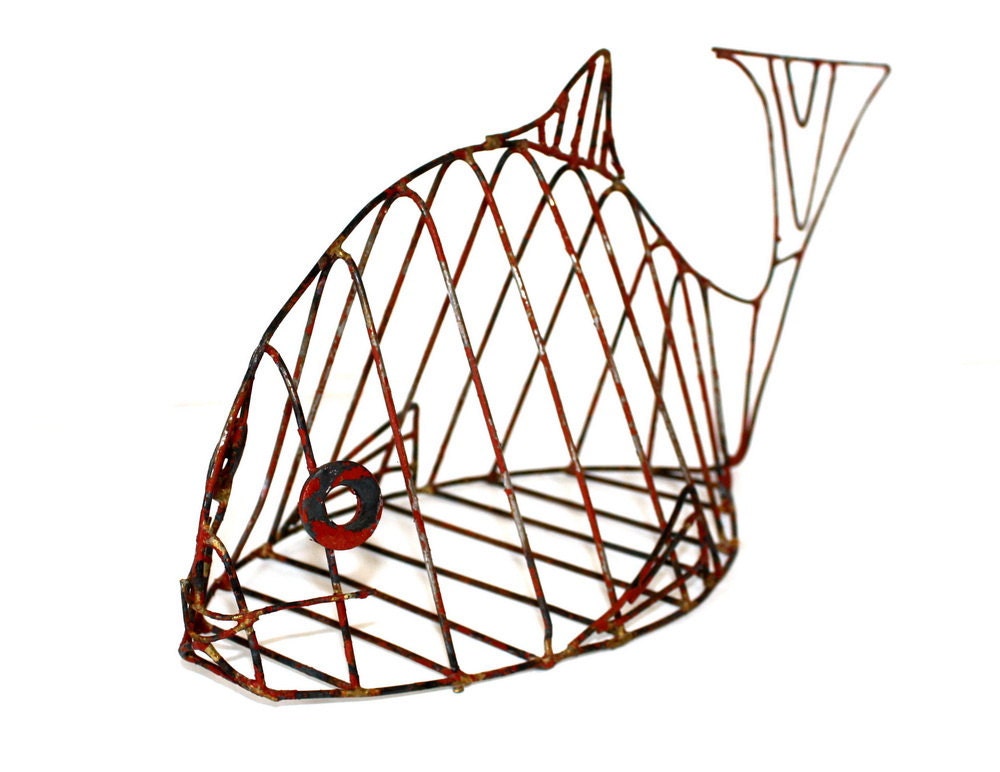Wire Fish Sculpture