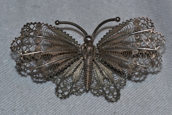 Italian Sterling Silver Brooch