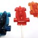 Buy 12 Get 12 Free - RACE CAR LOLLIPOPS - Any Color