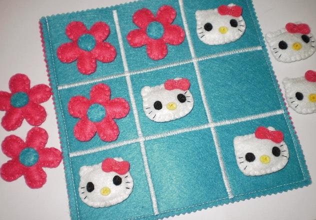 Hello Kitty Tic Tac Toe Game Set - ready to ship