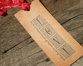 SAVE THE DATE bookmarks bookmark card