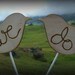 Love bird cake toppers