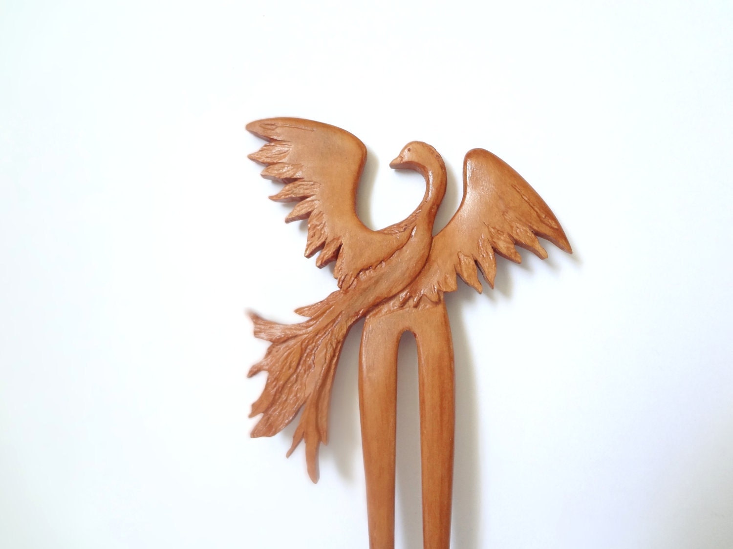 High fashion  phoenix hair fork