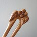 Travel to Asia and America - Vouacapoua  flower hair fork