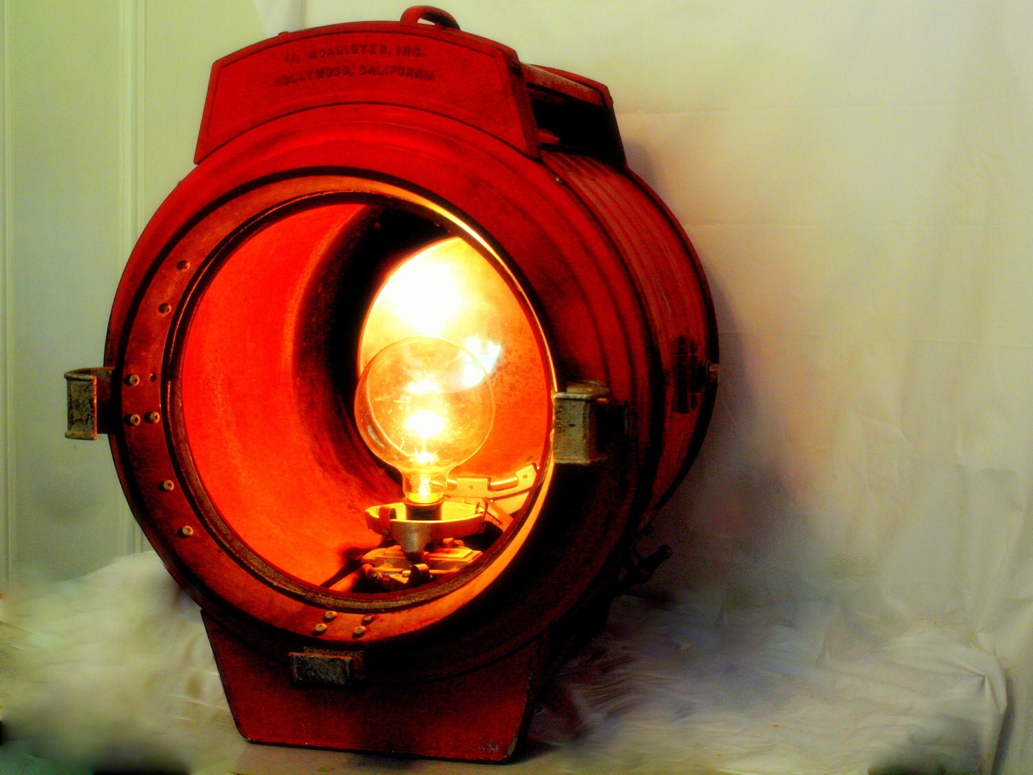 Movie Stage light floor lamp light fixture McCalister Senior Spot Hollywood