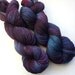 BFL Sock Yarn - Hand Dyed 75/25 BFL/Nylon Fingering Weight Yarn in Royalty Colorway