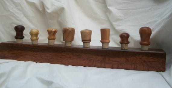 Items similar to Bottle Stopper Display Rack, Wine Stopper Display