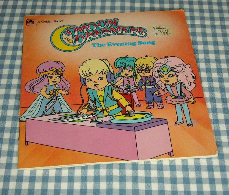 moon dreamers - the evening song, vintage 1987 children's book