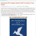 Hunger Games and Harry Potter Inspired My Patronus Is a Mockingjay Poster Print 11" x 14" / Wall Art / Digital Creation / Typography